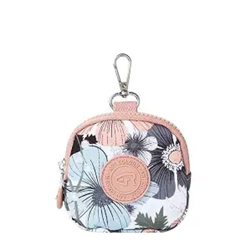 Mini Coin Purse Pouch with Keychain Clip