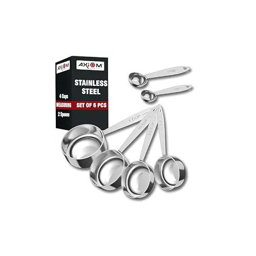 Steel Measuring Cups Set